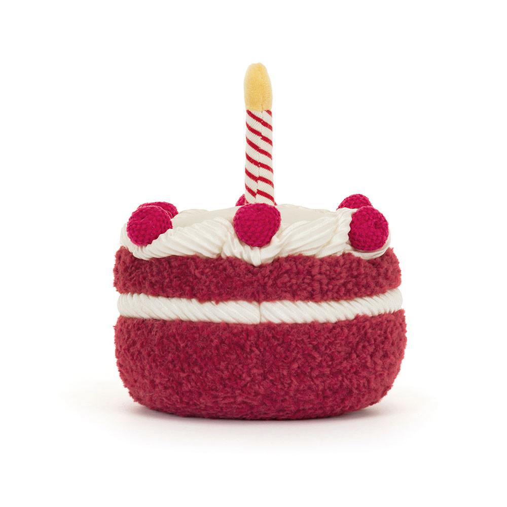 Pluszaki Jellycat Amuseables Cheri Cake,12cm x 13cm x 12cm Czerwone | Polska  FMCN-23641