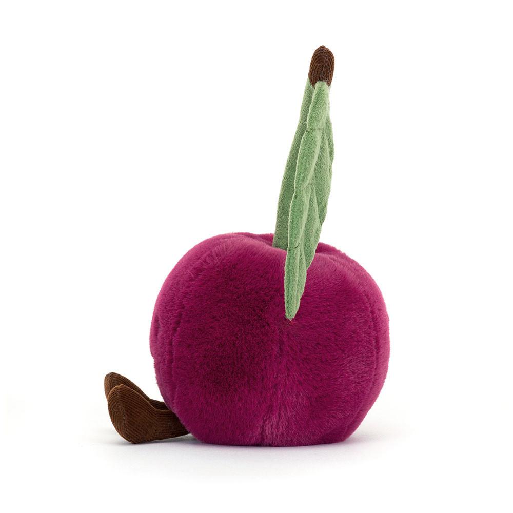 Pluszaki Jellycat Amuseables Cherry,12cm x 10cm x 9cm Czerwone | Polska  GCBH-45768