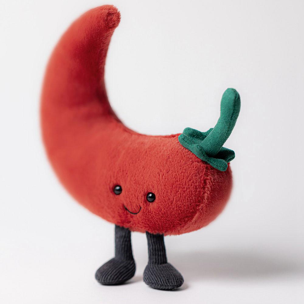 Pluszaki Jellycat Amuseables Chilli Pepper,17cm x 13cm x 5cm Czerwone | Polska  DAUR-01853