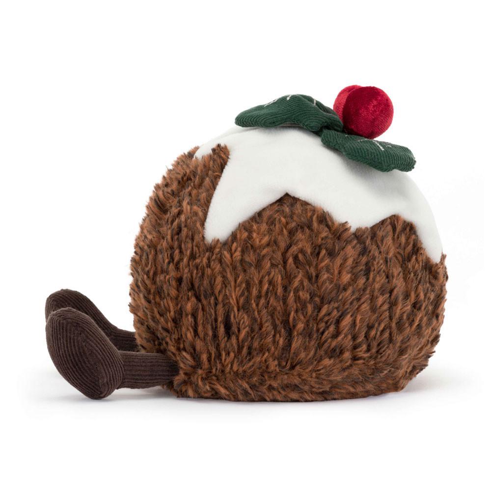Pluszaki Jellycat Amuseables Christmas Pudding,17cm x 13cm x 12cm Brązowe | Polska  MRAY-31097