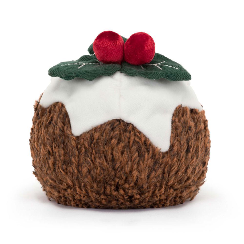 Pluszaki Jellycat Amuseables Christmas Pudding,17cm x 13cm x 12cm Brązowe | Polska  MRAY-31097