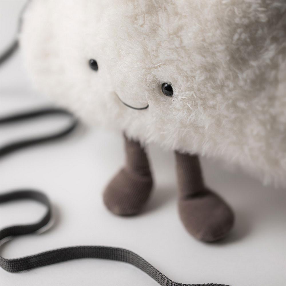 Pluszaki Jellycat Amuseables Cloud,20cm x 23cm x 5cm Białe | Polska  RGFW-50682