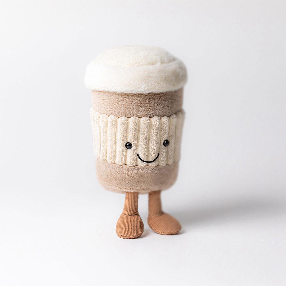 Pluszaki Jellycat Amuseables Coffee-To-Go,16cm x 7cm x 7cm Beżowe | Polska  YHBZ-14973