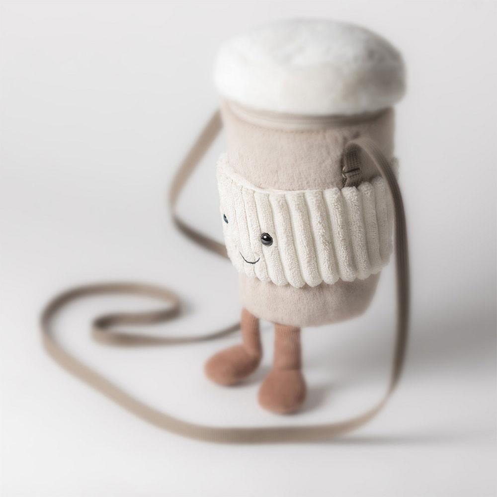 Pluszaki Jellycat Amuseables Coffee-To-Go,20cm x 9cm x 9cm Beżowe | Polska  JZPK-28137