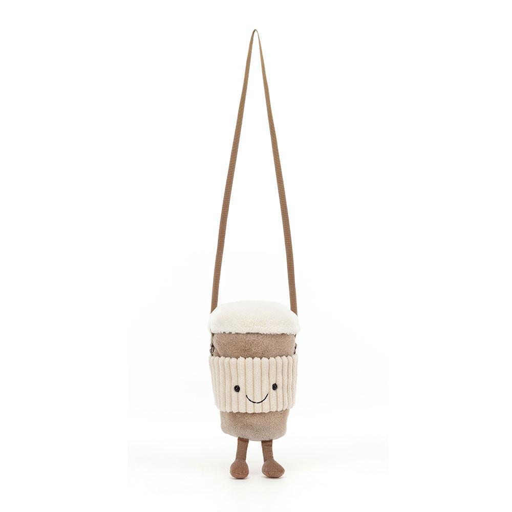 Pluszaki Jellycat Amuseables Coffee-To-Go,20cm x 9cm x 9cm Beżowe | Polska  JZPK-28137