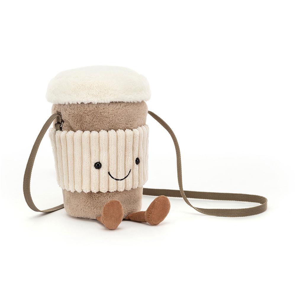 Pluszaki Jellycat Amuseables Coffee-To-Go,20cm x 9cm x 9cm Beżowe | Polska  JZPK-28137