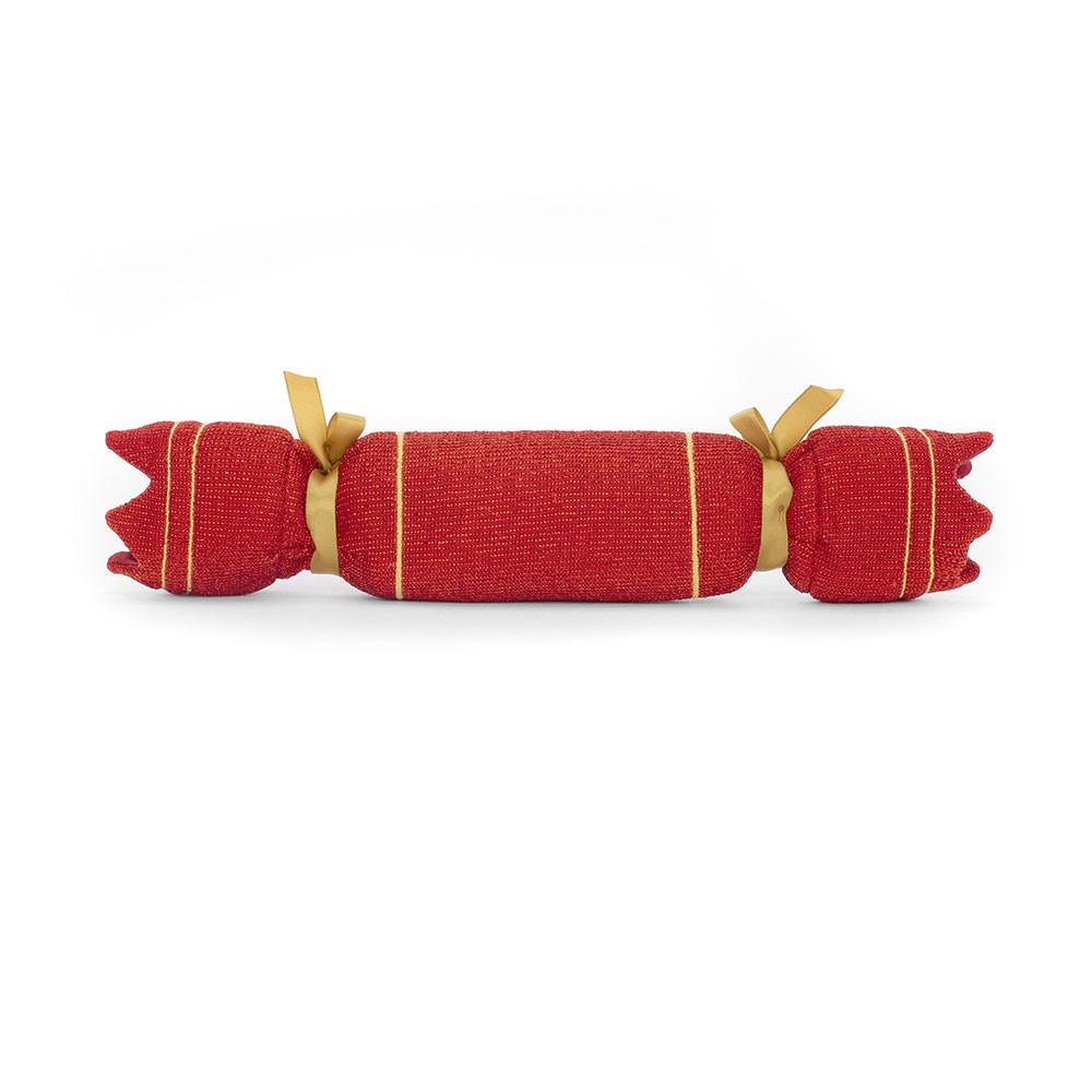 Pluszaki Jellycat Amuseables Cracker,5cm x 25cm x 5cm Czerwone | Polska  PQJB-78359