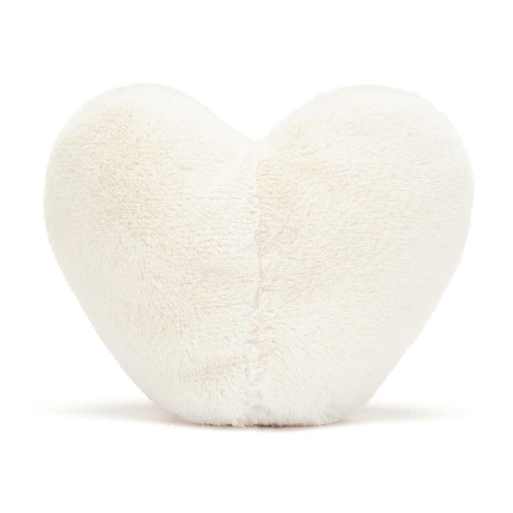 Pluszaki Jellycat Amuseables Cream Heart,11cm x 12cm x 4cm Białe | Polska  OIXW-68972