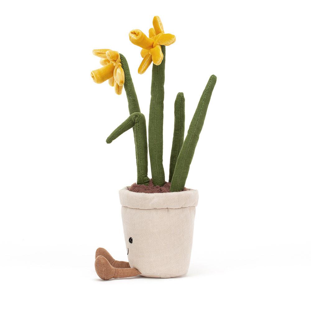 Pluszaki Jellycat Amuseables Daffodil,30cm x 8cm x 7cm Żółte | Polska  LSAK-19672
