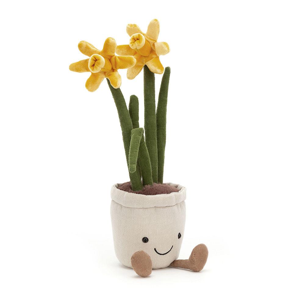 Pluszaki Jellycat Amuseables Daffodil,30cm x 8cm x 7cm Żółte | Polska  LSAK-19672