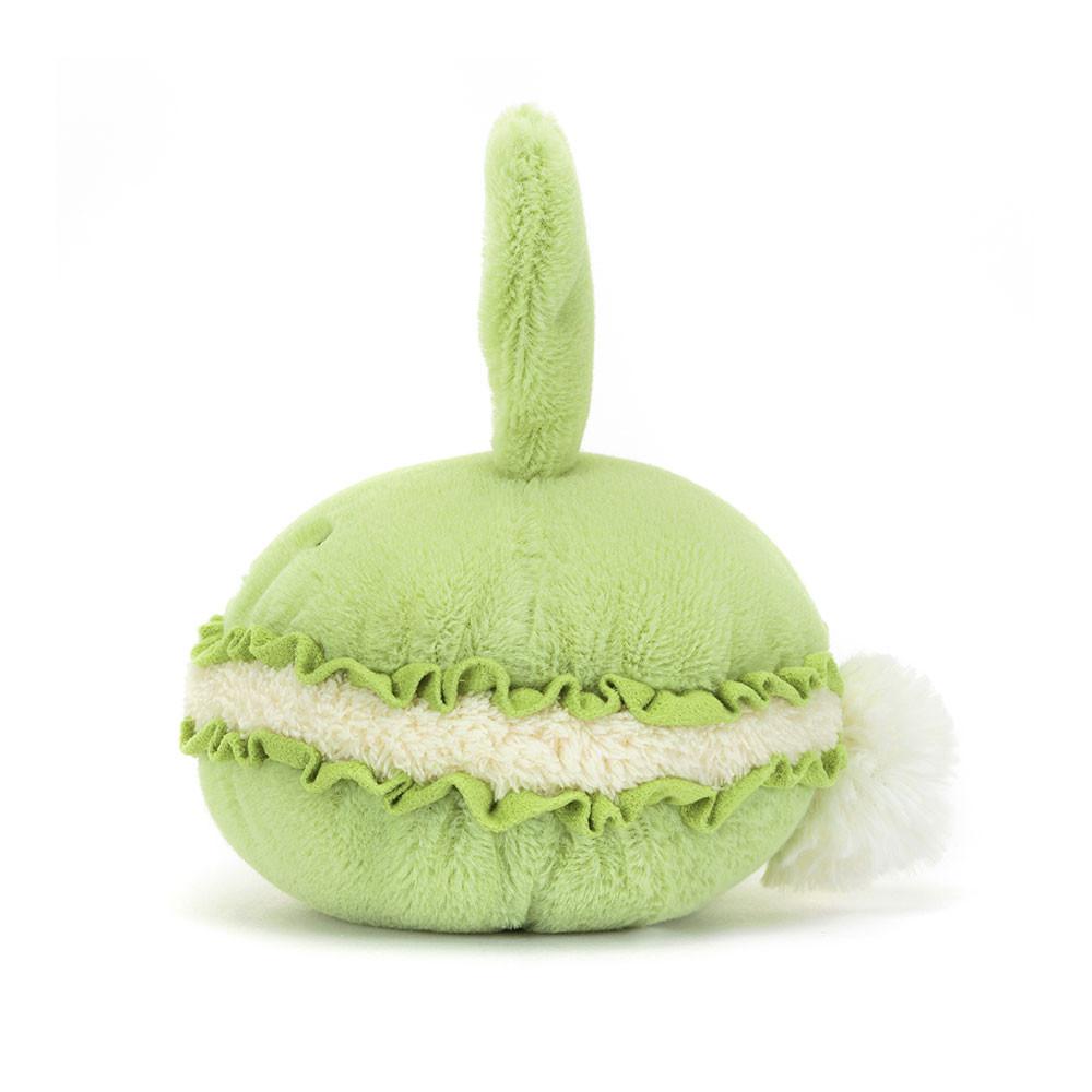 Pluszaki Jellycat Amuseables Dainty Dessert Króliczek Macaron,12cm x 12cm x 12cm Zielone | Polska  DWTF-15483