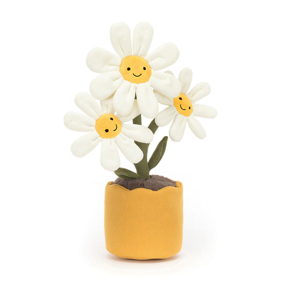 Pluszaki Jellycat Amuseables Daisy,34cm x 11cm x 11cm Białe | Polska  ZMPJ-30142