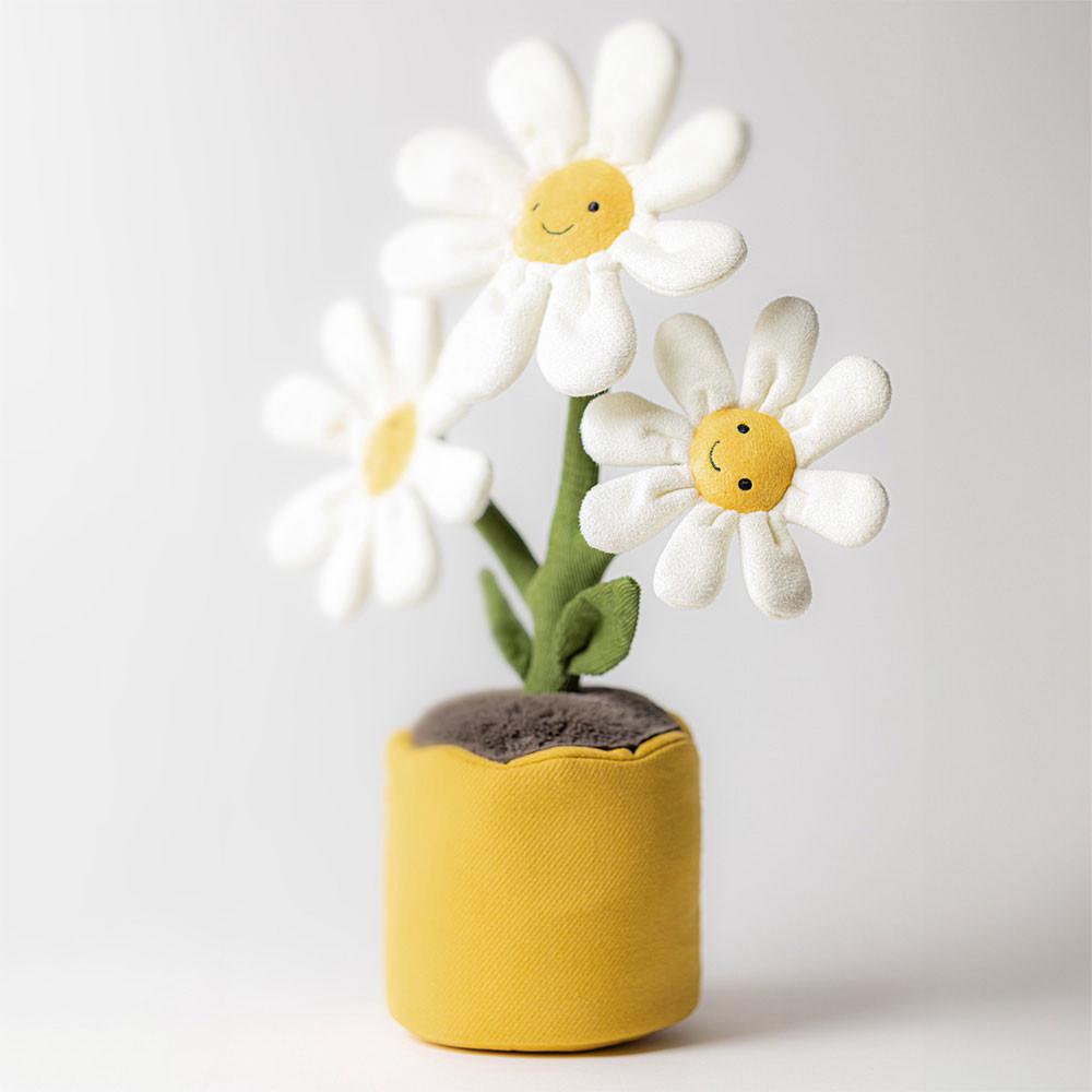Pluszaki Jellycat Amuseables Daisy,34cm x 11cm x 11cm Białe | Polska  YOQM-74315