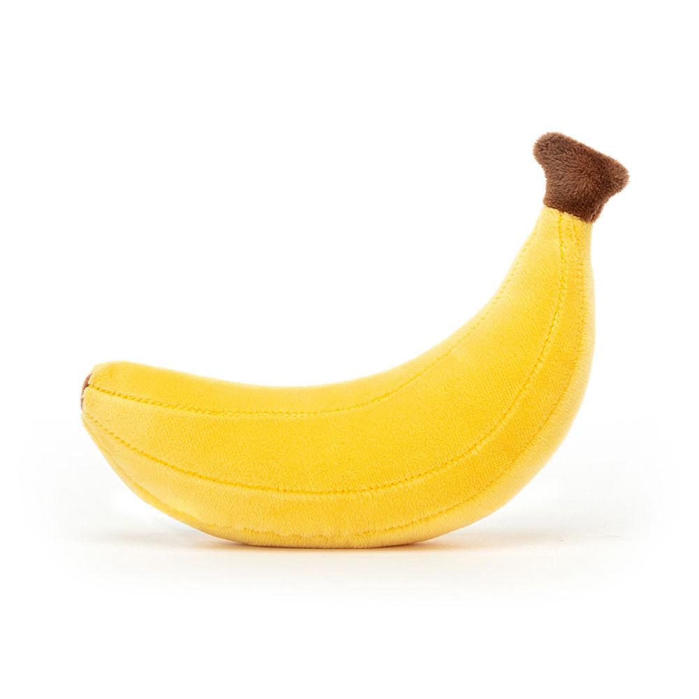 Pluszaki Jellycat Amuseables Fabulous Fruit Banana,17cm x 10cm x 5cm Żółte | Polska  FKIM-47639