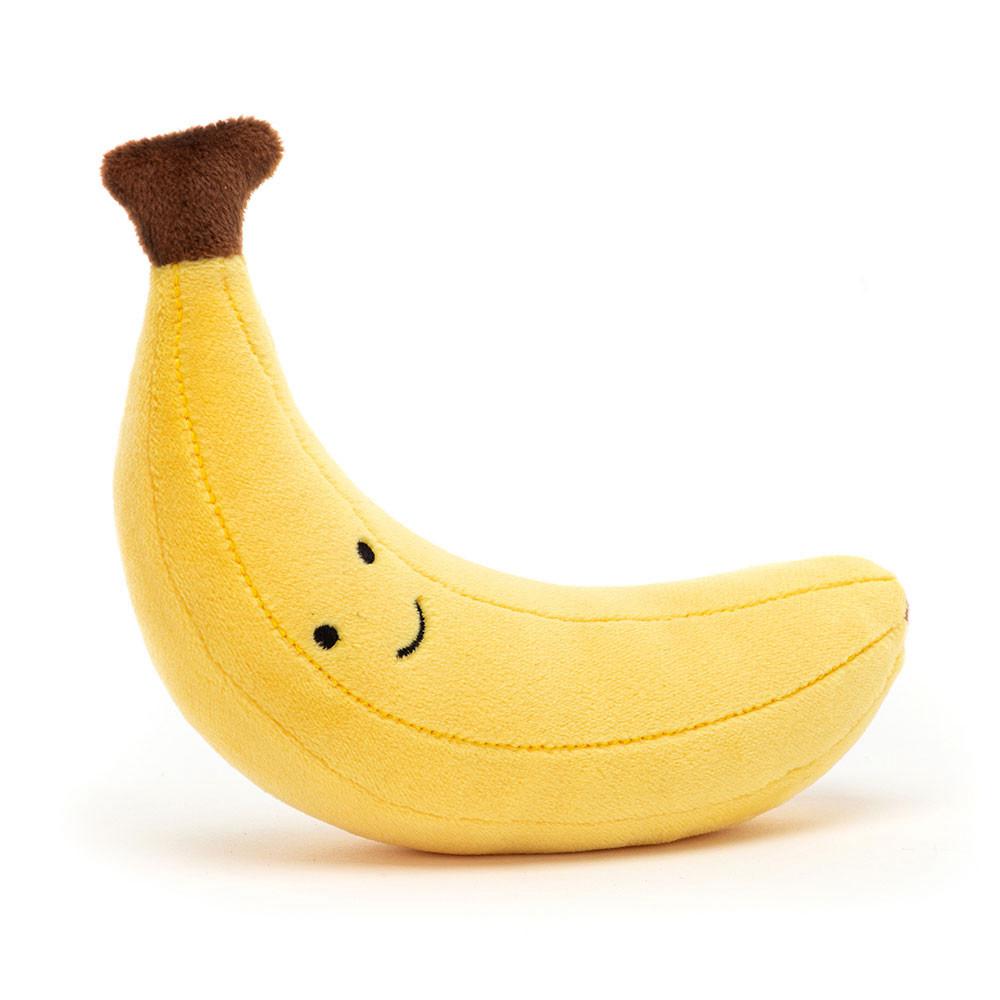 Pluszaki Jellycat Amuseables Fabulous Fruit Banana,17cm x 10cm x 5cm Żółte | Polska  FKIM-47639