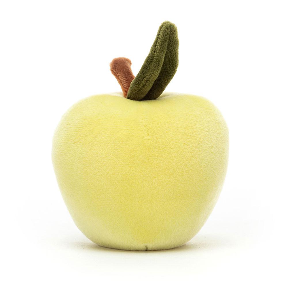 Pluszaki Jellycat Amuseables Fabulous Fruit Apple,8cm x 9cm x 7cm Zielone | Polska  HVWX-76983