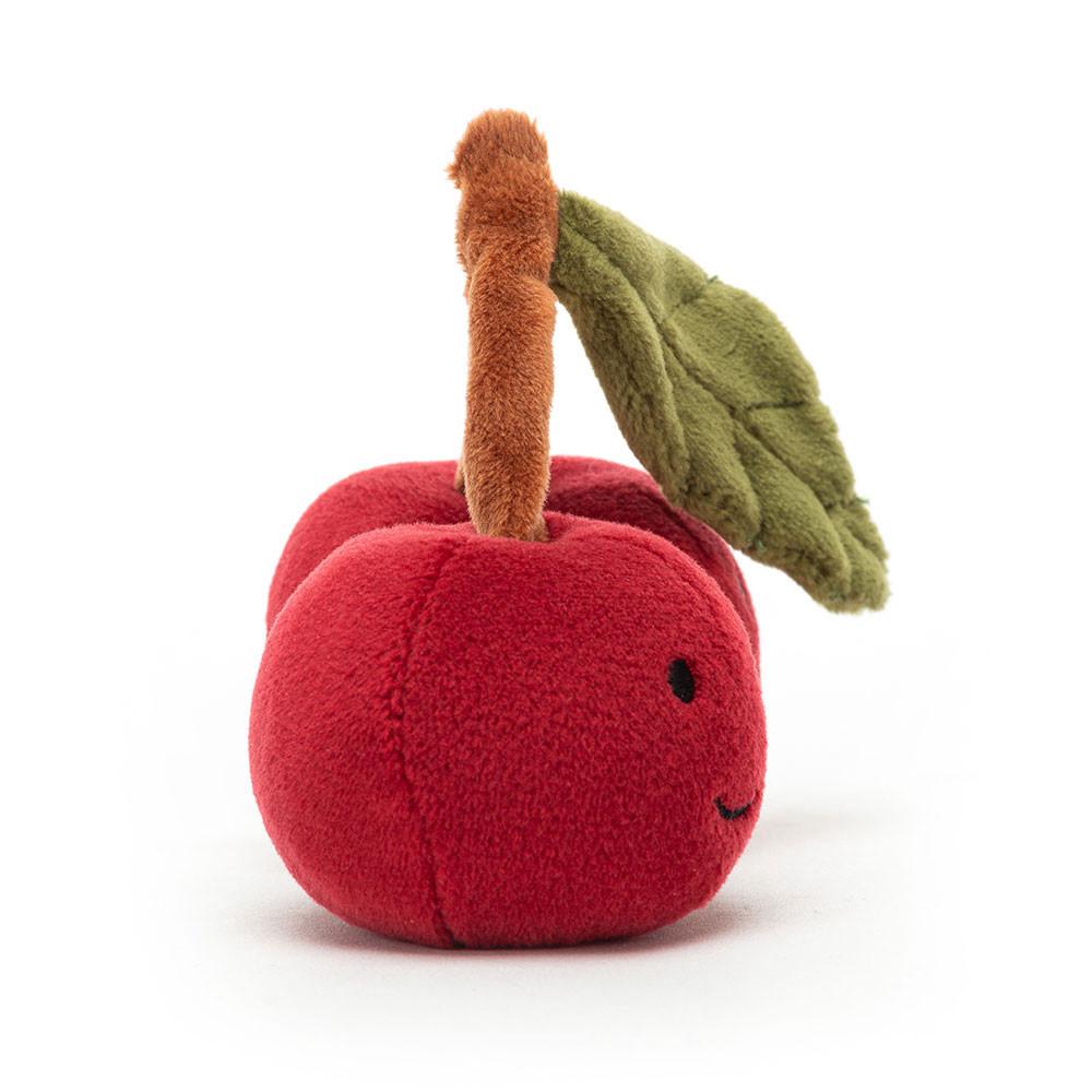 Pluszaki Jellycat Amuseables Fabulous Fruit Cherry,9cm x 11cm x 5cm Czerwone | Polska  AZOF-82460