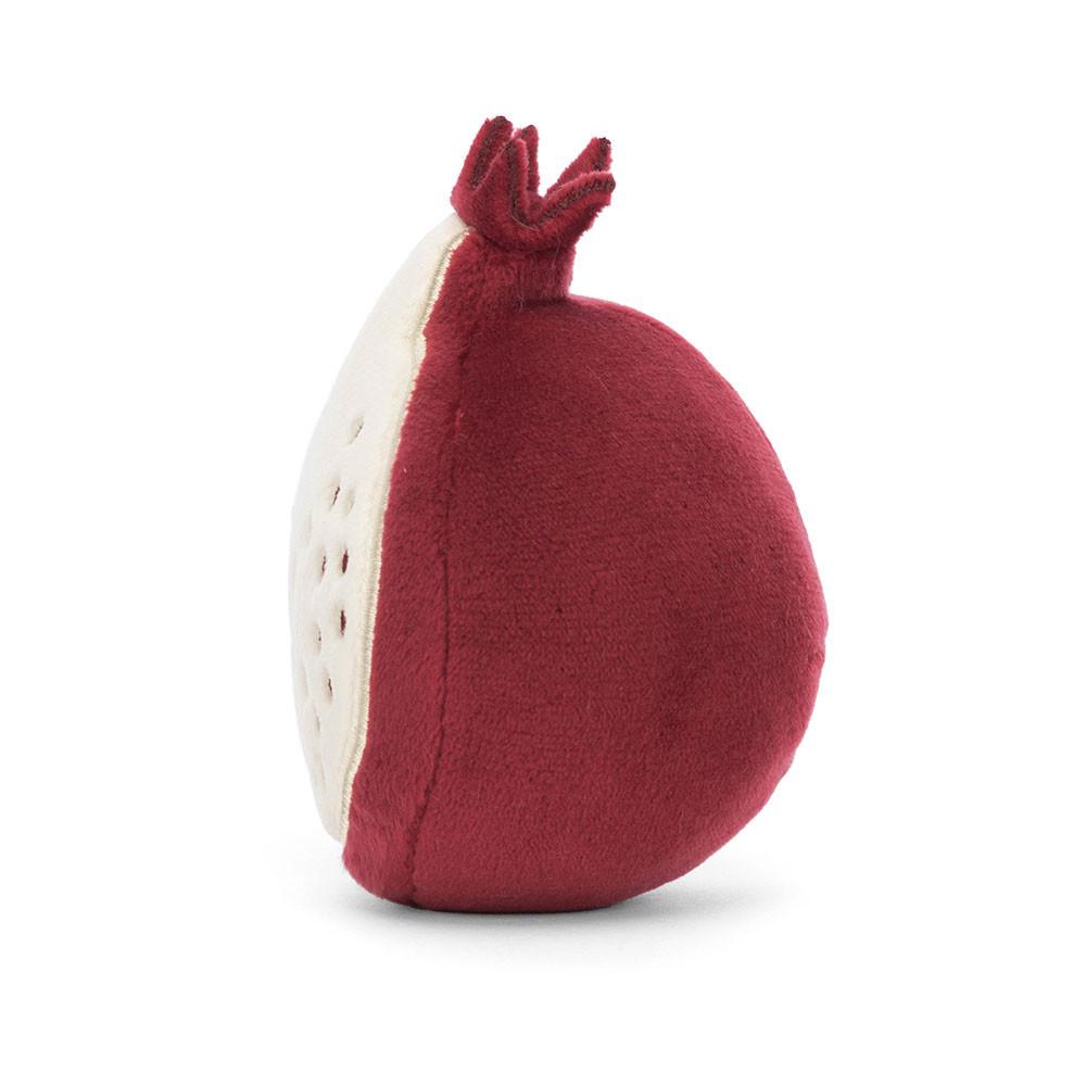 Pluszaki Jellycat Amuseables Fabulous Fruit Pomegranate,9cm x 9cm x 5cm Czerwone | Polska  CBFT-92385