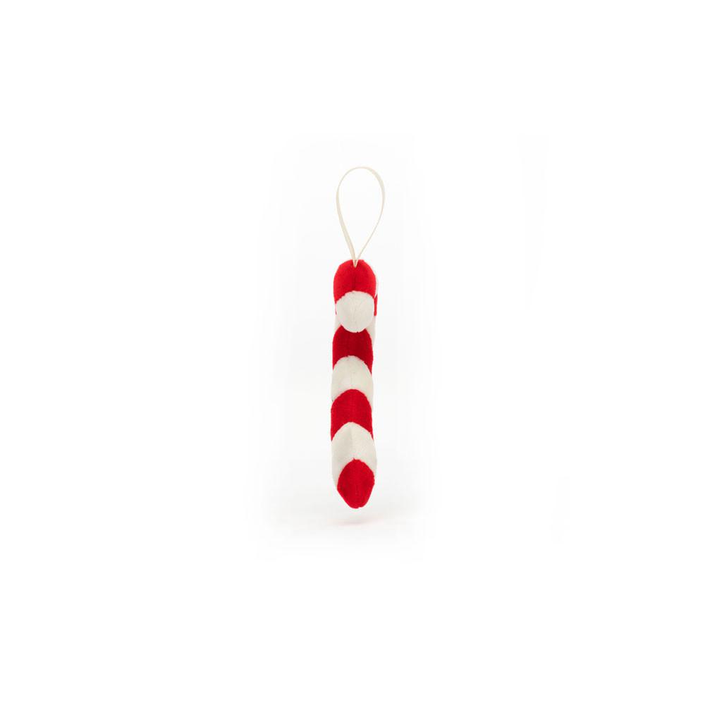 Pluszaki Jellycat Amuseables Festive Folly Candy Cane,11cm x 13cm x 2cm Czerwone | Polska  ZGHE-04735