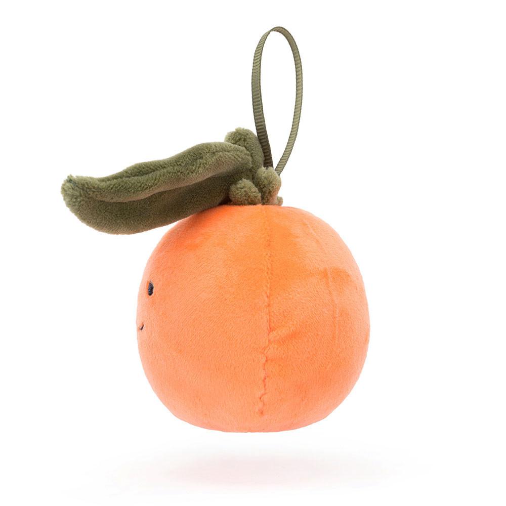 Pluszaki Jellycat Amuseables Festive Folly Clementine,13cm x 8cm x 6cm Pomarańczowe | Polska  UKDV-91574