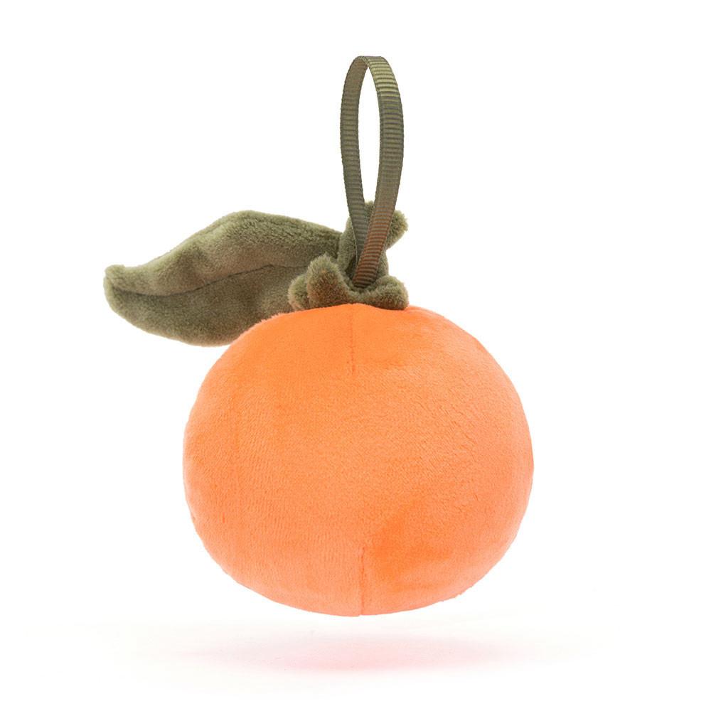 Pluszaki Jellycat Amuseables Festive Folly Clementine,13cm x 8cm x 6cm Pomarańczowe | Polska  UKDV-91574