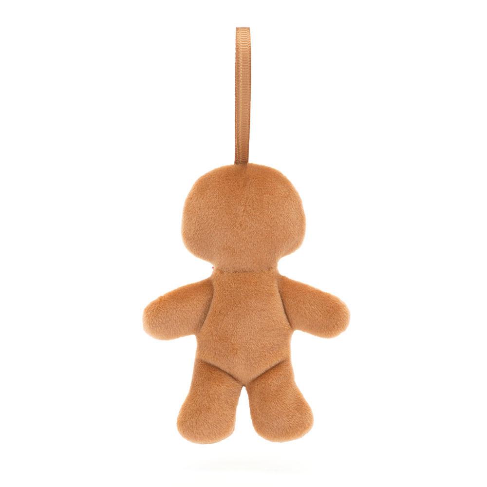 Pluszaki Jellycat Amuseables Festive Folly Gingerbread Fred,16cm x 4cm x 2cm Brązowe | Polska  JBHN-71085