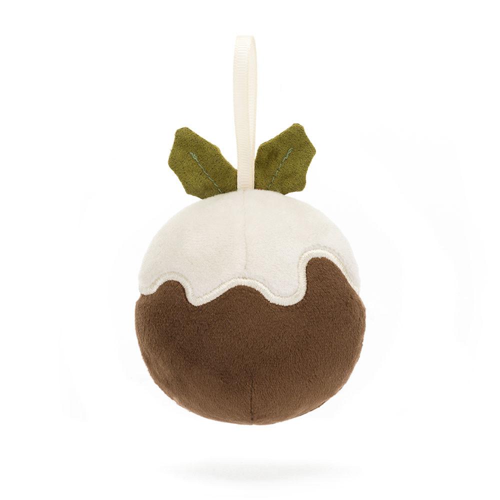 Pluszaki Jellycat Amuseables Festive Folly Christmas Pudding,13cm x 7cm x 5cm Brązowe | Polska  GORV-34568