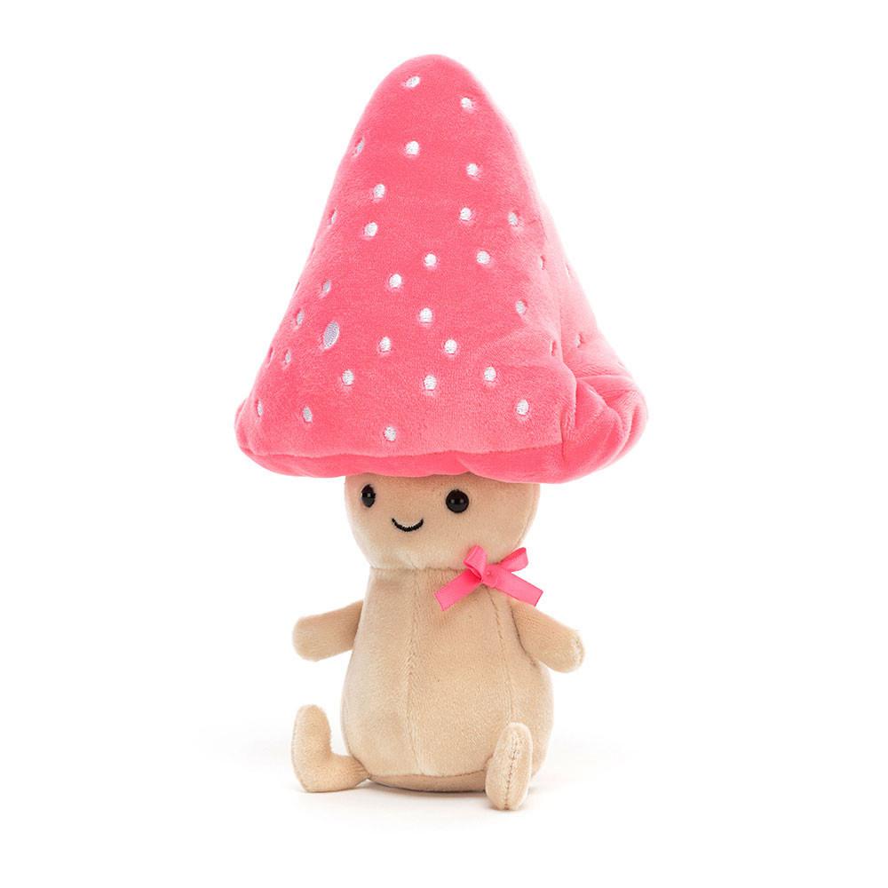 Pluszaki Jellycat Amuseables Fun-Guy Pattie,21cm x 7cm x 6cm Różowe | Polska  YITE-71029