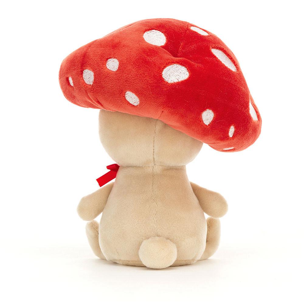 Pluszaki Jellycat Amuseables Fun-Guy Robbie,16cm x 8cm x 6cm Czerwone | Polska  KXMT-01937