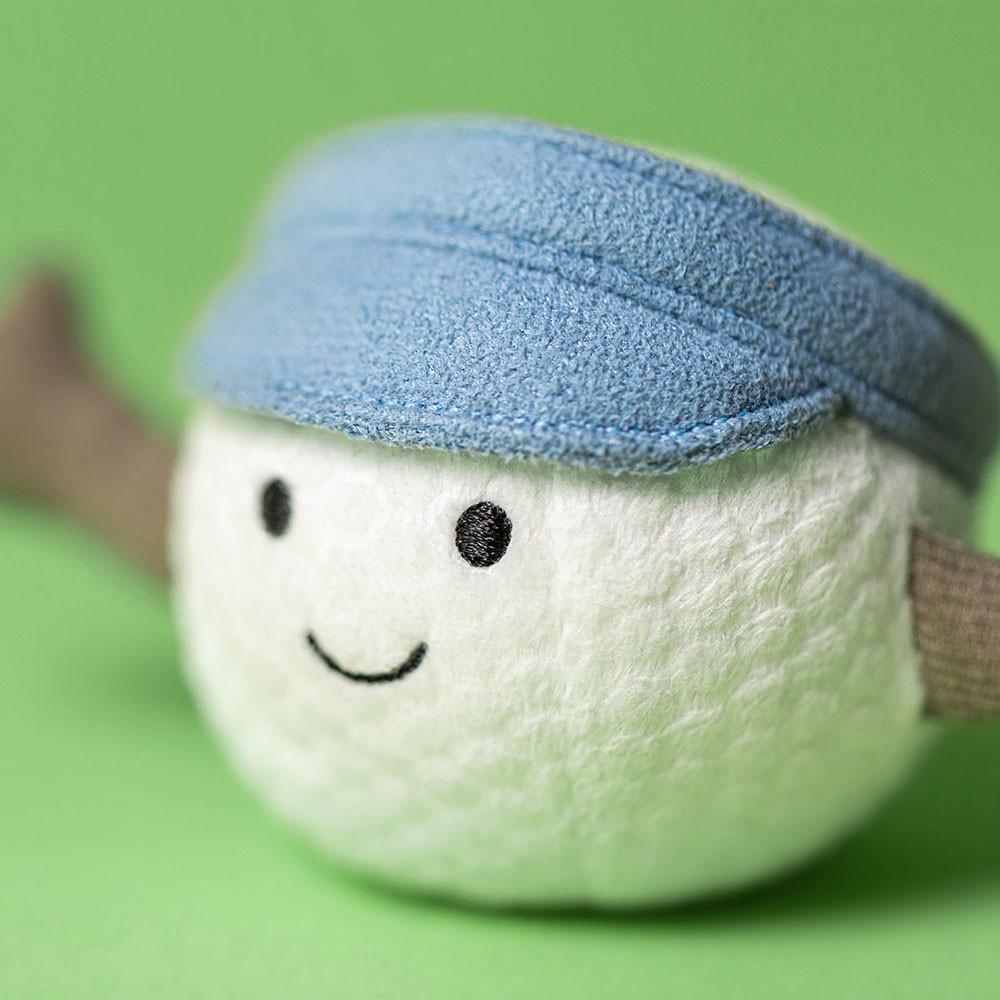 Pluszaki Jellycat Amuseables Golf Ball,6cm x 6cm x 6cm Białe | Polska  JVYD-59271
