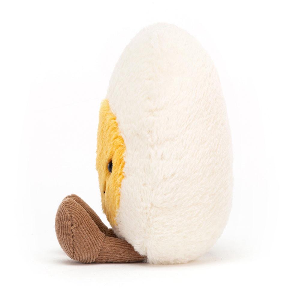 Pluszaki Jellycat Amuseables Happy Boiled Jajko,14cm x 9cm x 4cm Białe | Polska  VIPJ-38167