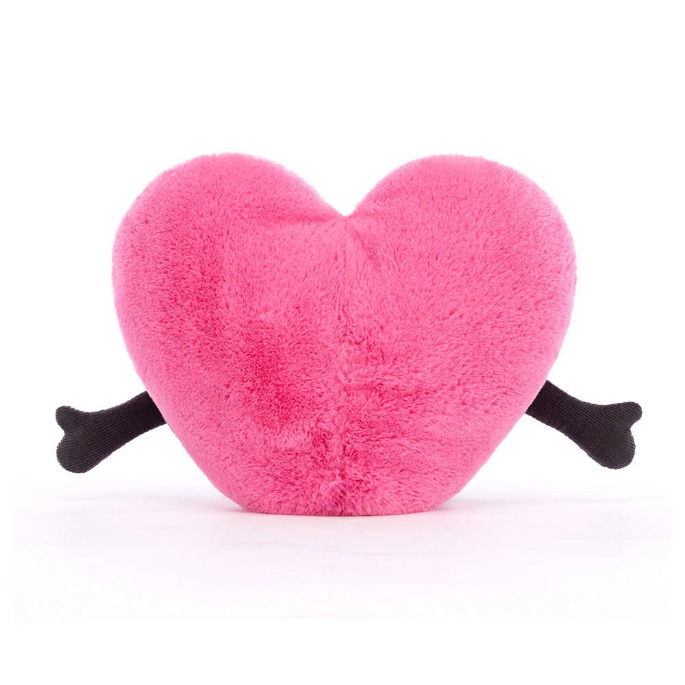Pluszaki Jellycat Amuseables Heart,17cm x 19cm x 7cm Różowe | Polska  YGCH-63412