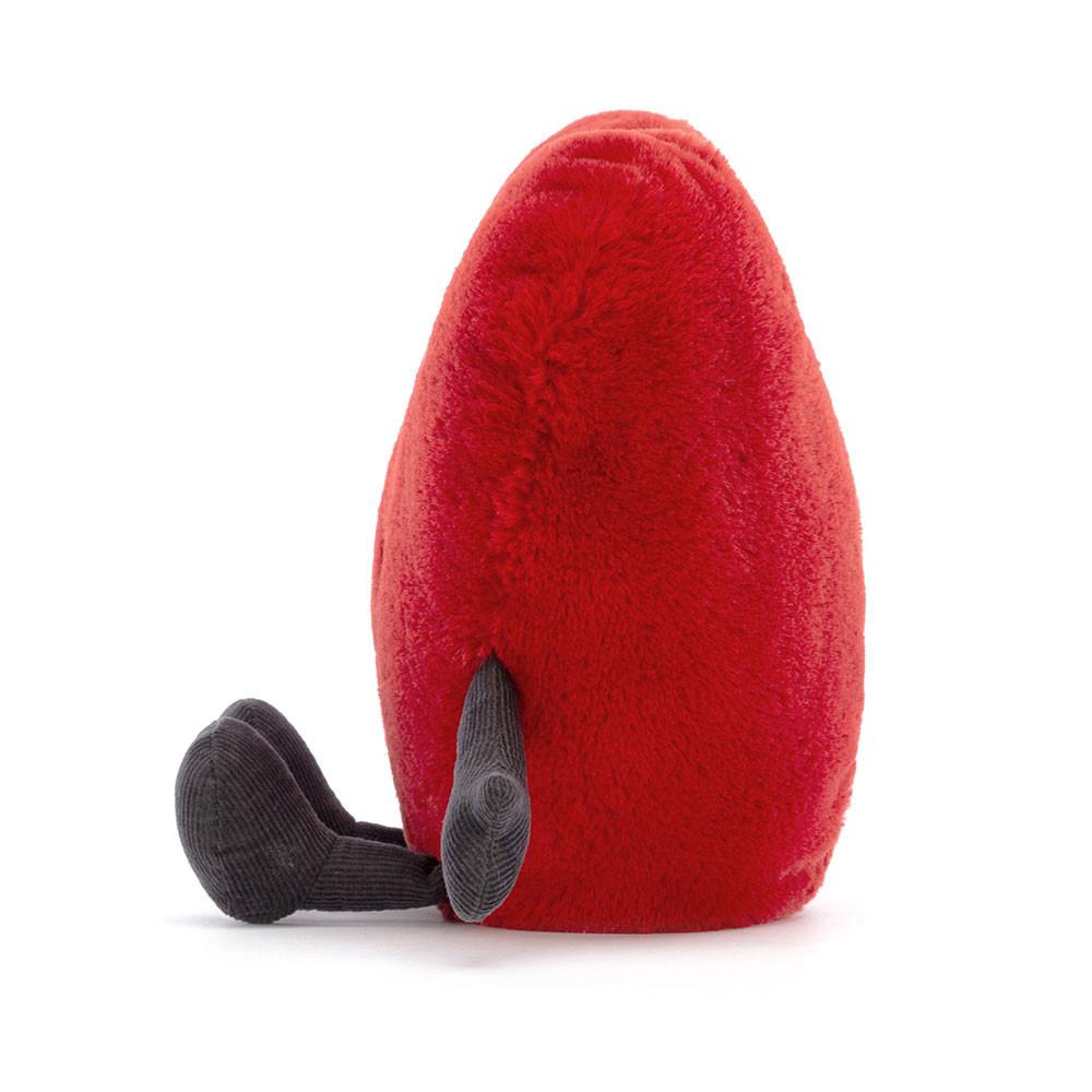 Pluszaki Jellycat Amuseables Heart,17cm x 19cm x 7cm Czerwone | Polska  CPWD-56104
