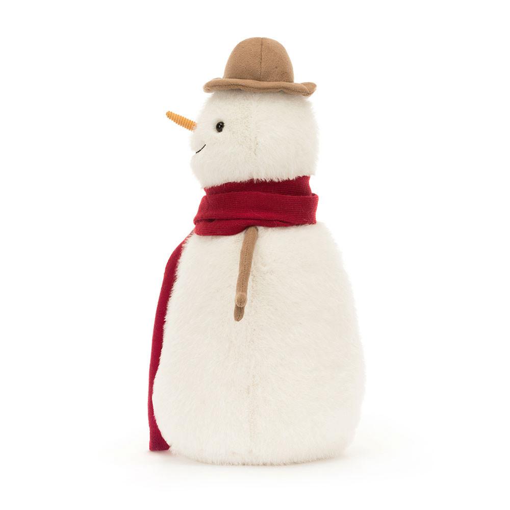 Pluszaki Jellycat Amuseables Jesse Snowman,30cm x 14cm x 14cm Białe | Polska  LSTQ-97341