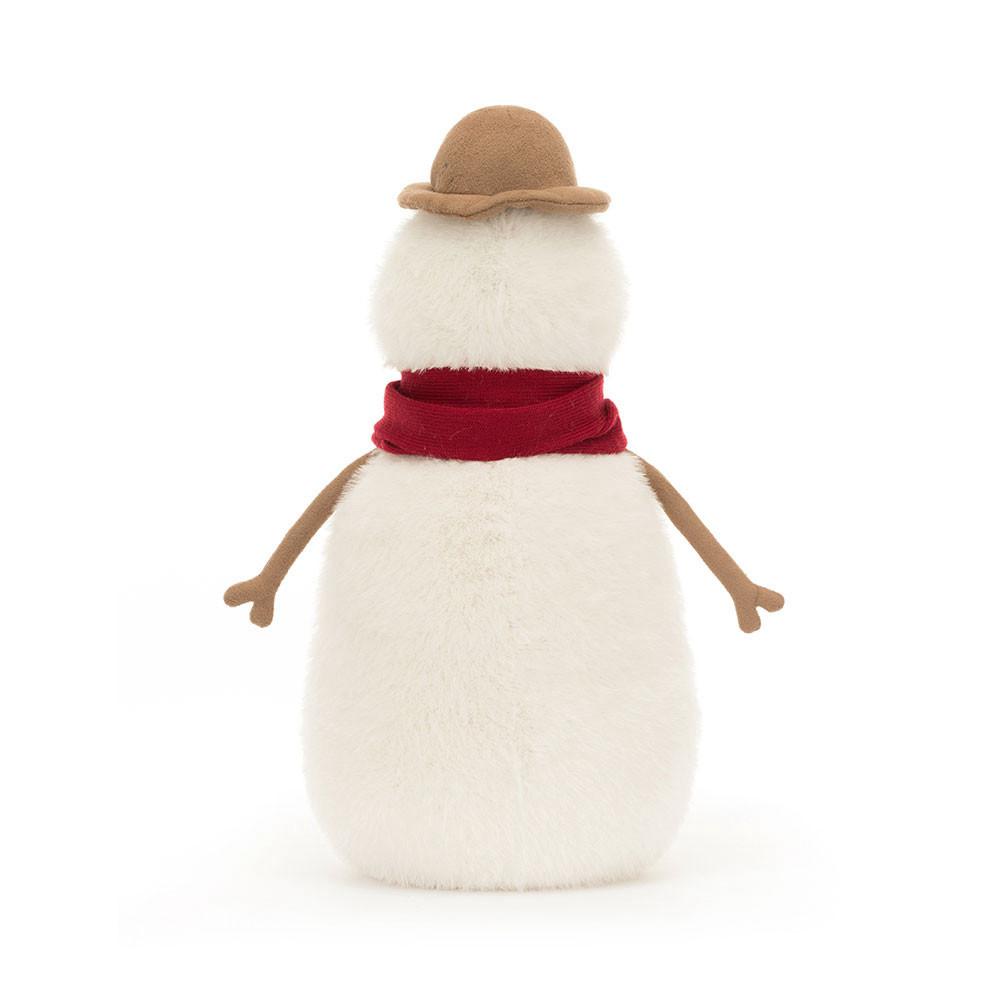 Pluszaki Jellycat Amuseables Jesse Snowman,30cm x 14cm x 14cm Białe | Polska  LSTQ-97341