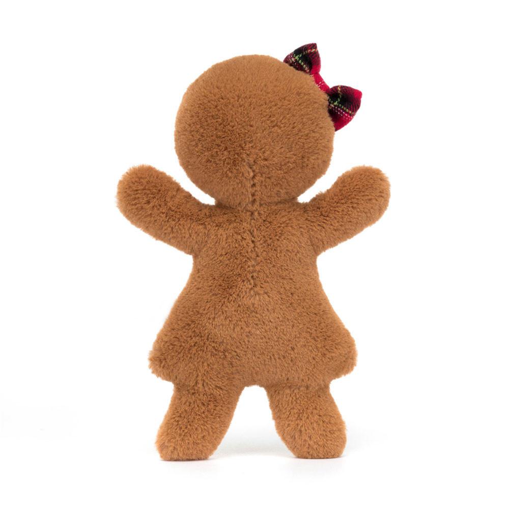 Pluszaki Jellycat Amuseables Jolly Gingerbread Ruby,18cm x 9cm x 2cm Brązowe | Polska  HAOE-29614