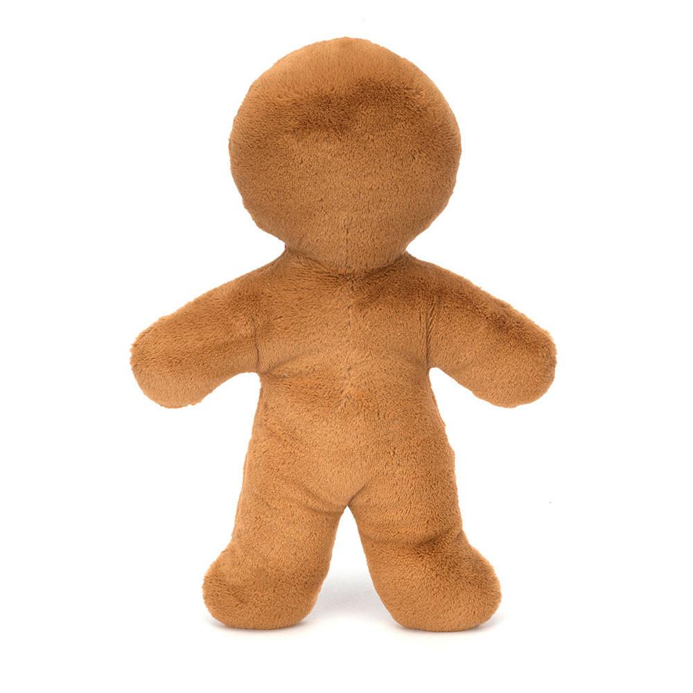 Pluszaki Jellycat Amuseables Jolly Gingerbread FHuge,52cm x 21cm x 9cm Brązowe | Polska  BHGE-45029