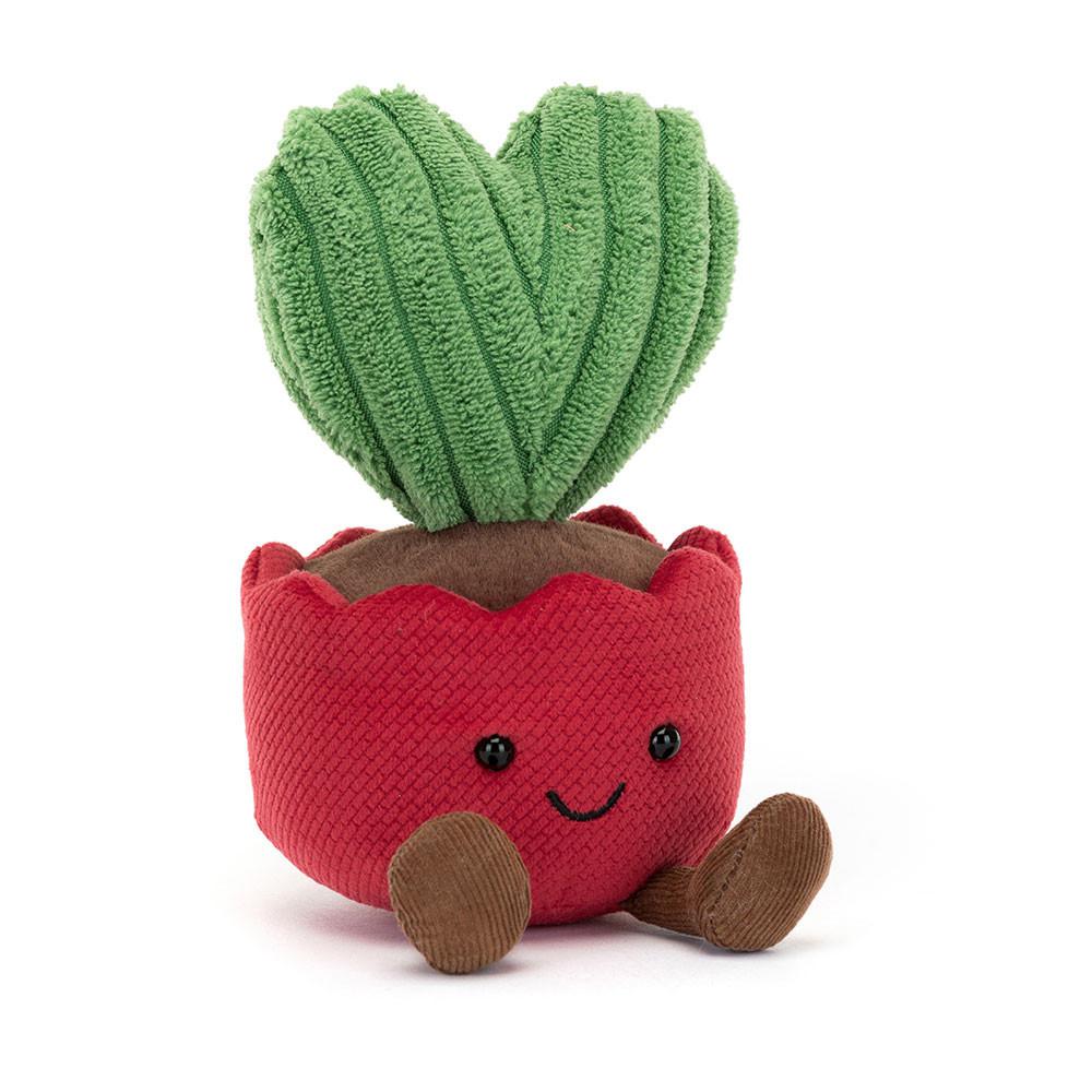 Pluszaki Jellycat Amuseables Kerrii Cactus,17cm x 8cm x 7cm Zielone | Polska  PMUV-37049