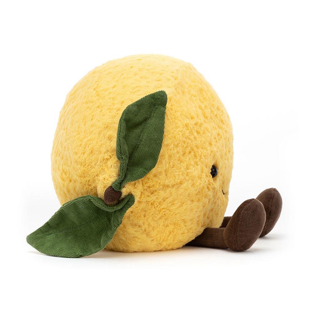 Pluszaki Jellycat Amuseables Lemon,20cm x 25cm x 13cm Żółte | Polska  HJPG-36702