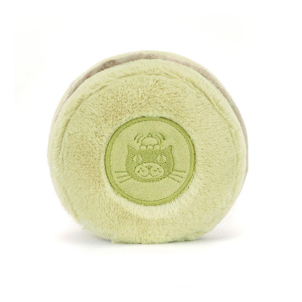 Pluszaki Jellycat Amuseables Max Macaron,12cm x 10cm x 5cm Zielone | Polska  HECG-37496