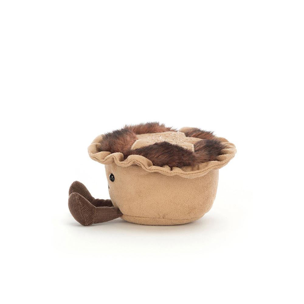 Pluszaki Jellycat Amuseables Mince Pie,9cm x 12cm x 12cm Beżowe | Polska  XVKL-73504