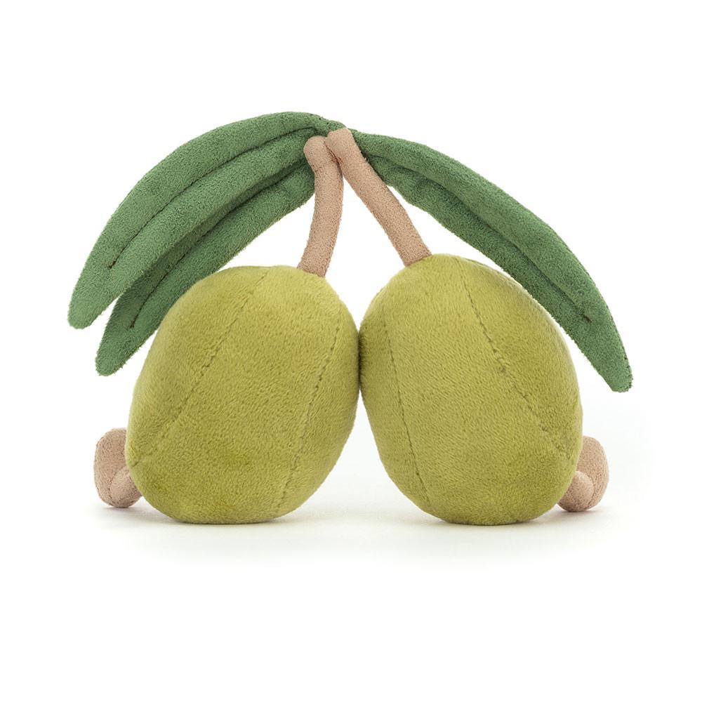 Pluszaki Jellycat Amuseables Olives,12cm x 13cm x 4cm Zielone | Polska  MQER-39074