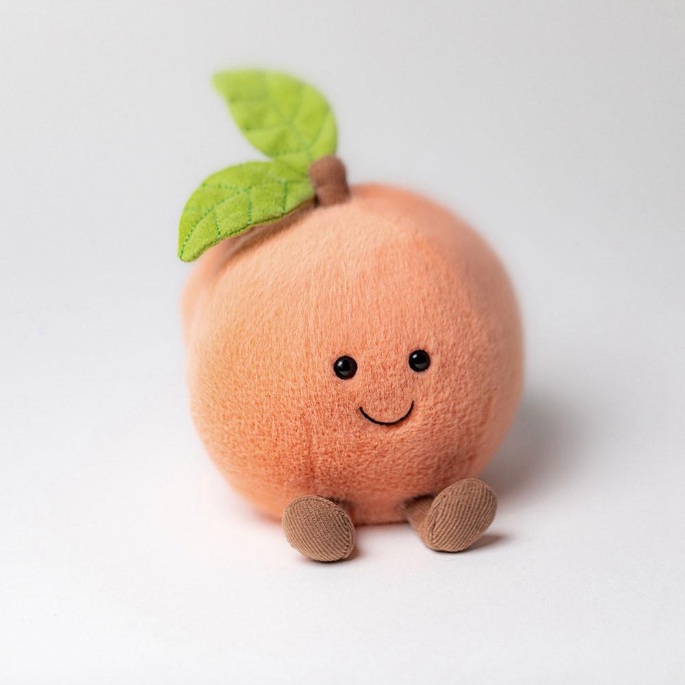 Pluszaki Jellycat Amuseables Peach,14cm x 11cm x 11cm Różowe | Polska  IWRF-54971