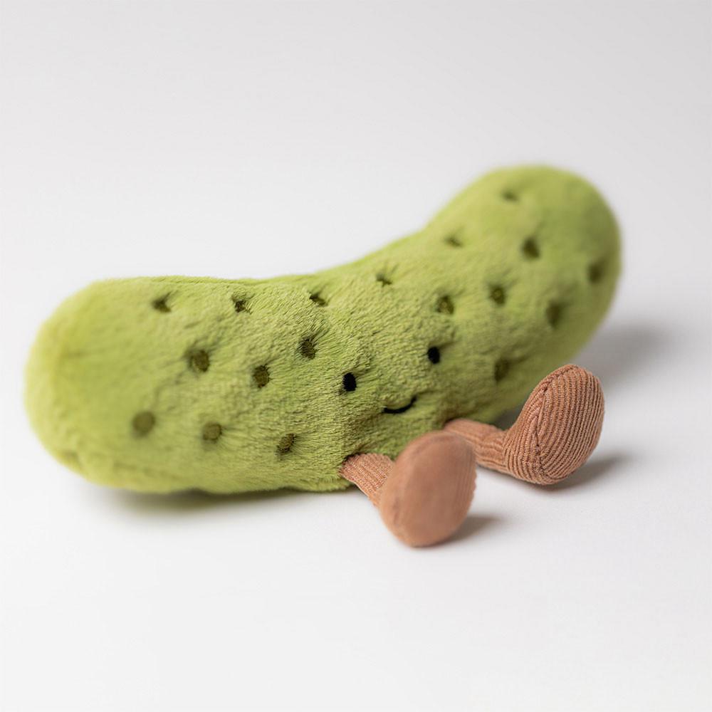 Pluszaki Jellycat Amuseables Pickle,8cm x 15cm x 4cm Zielone | Polska  RUBM-39180