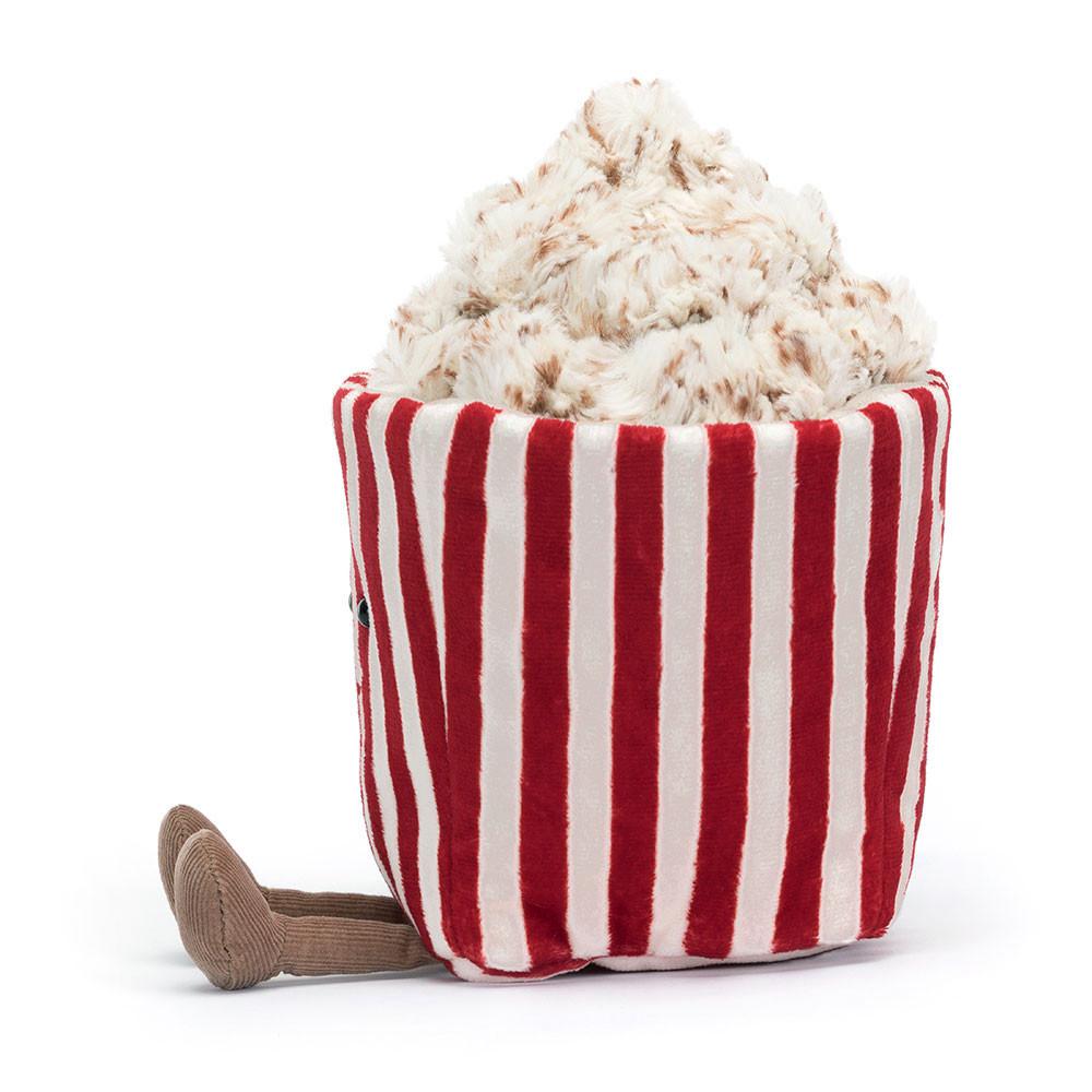Pluszaki Jellycat Amuseables Popcorn,22cm x 12cm x 12cm Czerwone | Polska  GQDT-06458
