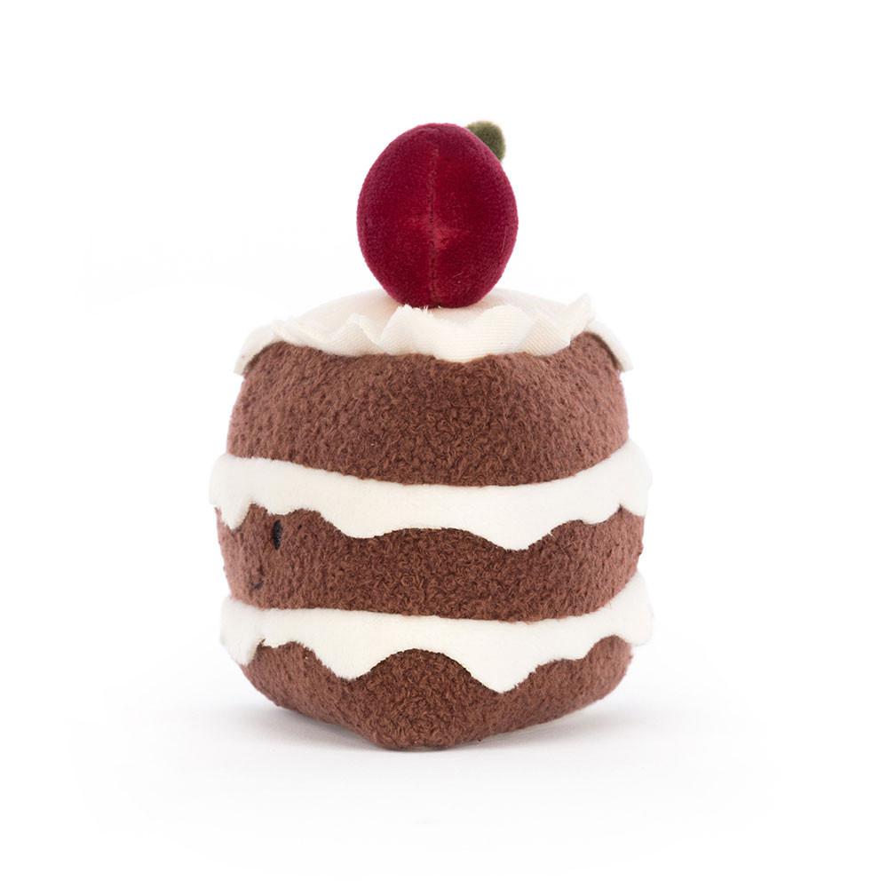 Pluszaki Jellycat Amuseables Pretty Patisserie Gateaux,8cm x 9cm x 7cm Brązowe | Polska  SKJZ-40826