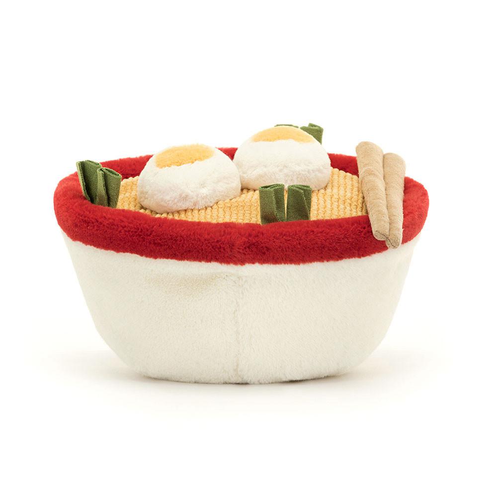 Pluszaki Jellycat Amuseables Ramen,15cm x 17cm x 16cm Szare | Polska  MBPO-78362