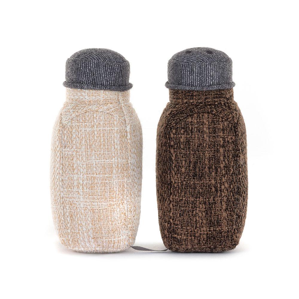 Pluszaki Jellycat Amuseables Rocksy Salt & Miller Pepper,18cm x 12cm x 6cm Beżowe | Polska  SEQI-36458