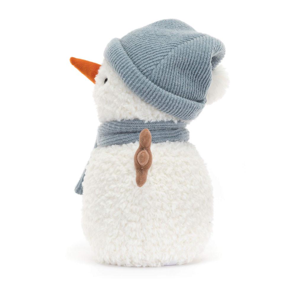 Pluszaki Jellycat Amuseables Sammie Snowman,22cm x 13cm x 11cm Białe | Polska  RMQT-78213