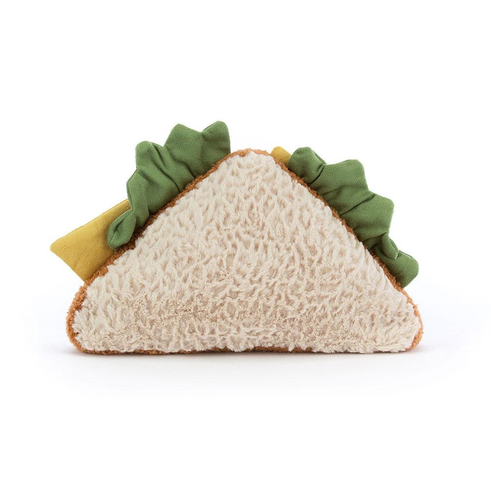 Pluszaki Jellycat Amuseables Sandwich,18cm x 25cm x 7cm Beżowe | Polska  XYKB-51348